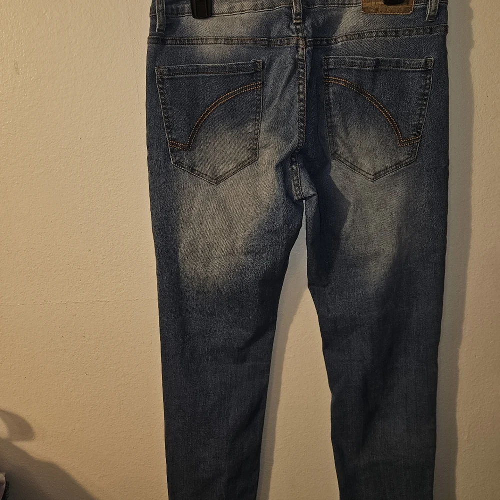 Ring Of Fire Mens Skinny Jeans Size 33/30 - Picture 7 of 11